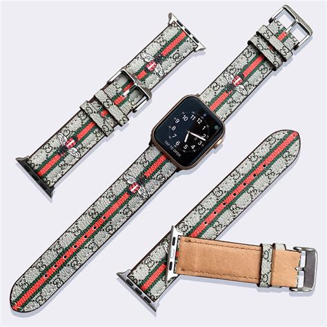 original gucci apple watch band|Gucci Apple Watch band 40mm.